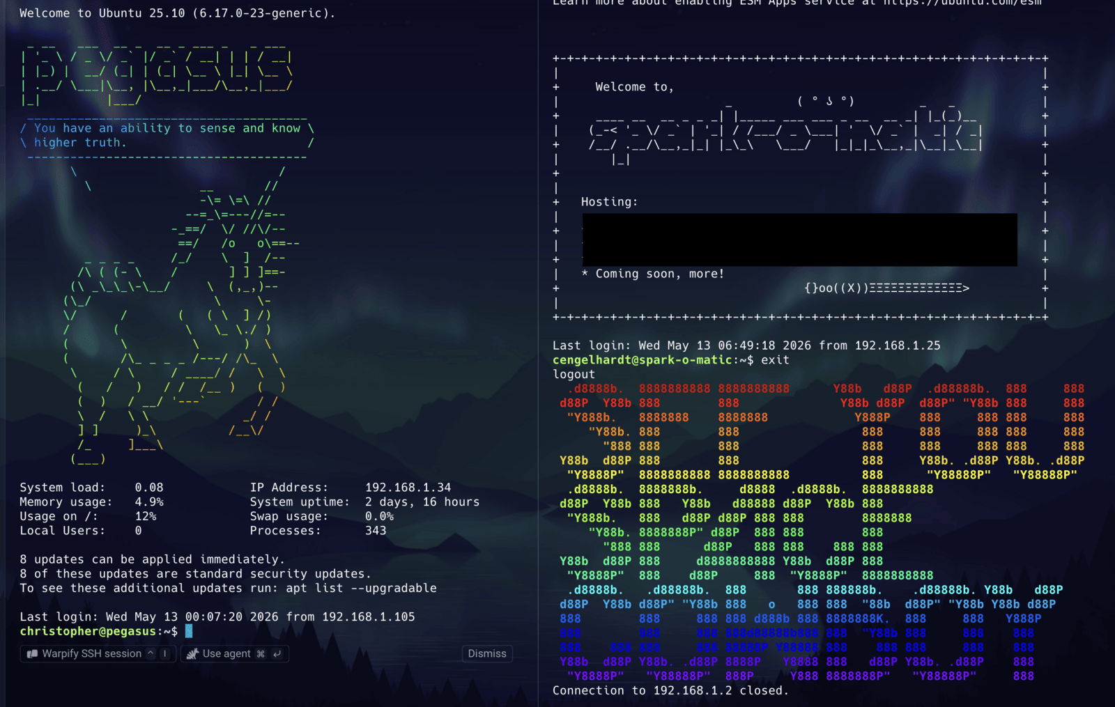 Make Your Servers Smile: Dynamic MOTDs with Figlet, Cowsay, Fortune, and Lolcat